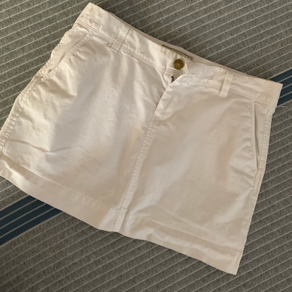 White Mini Skirt